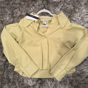 NWT NOAH CROPPED BOXY JACKET
